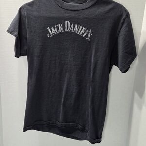 Jack Daniel's Charcoal Barrel Tee with White Logo